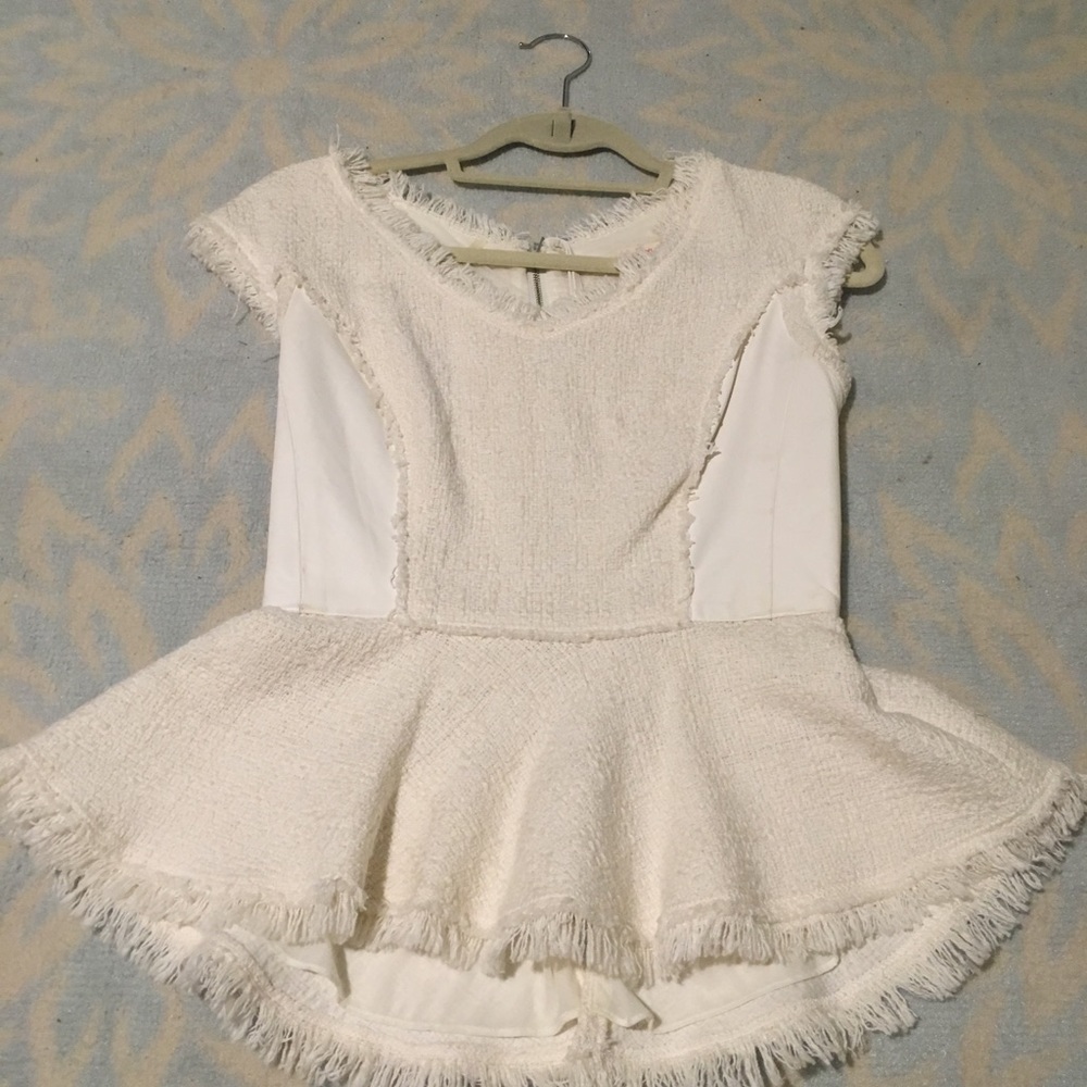 Rebecca Taylor Peplum Blouse